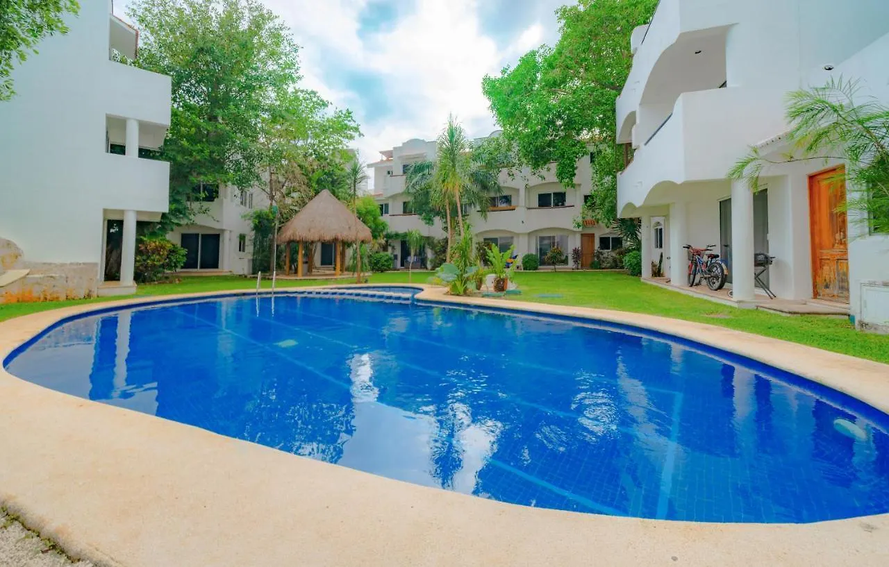 Feriehus 3 Bedroom Condo With Pool - Playacar Phase II - At Quintas Pakal Complex 21 Playa del Carmen